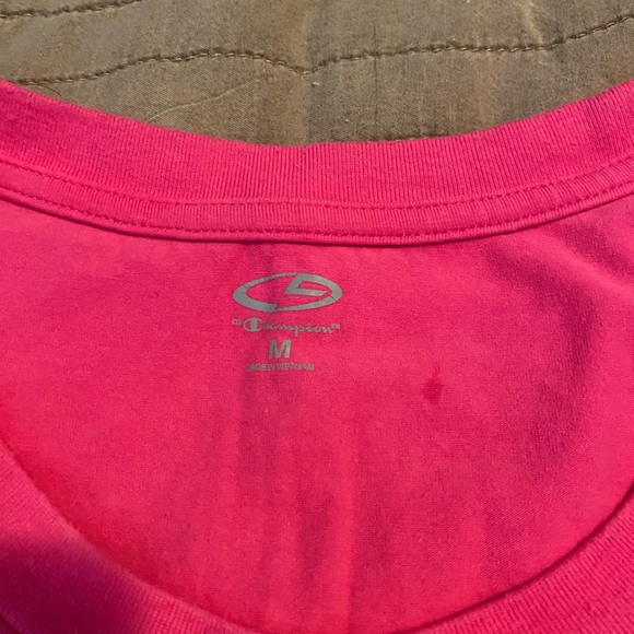 Champion Pink Fitted Long Sleeve Top - Picture 2 of 3